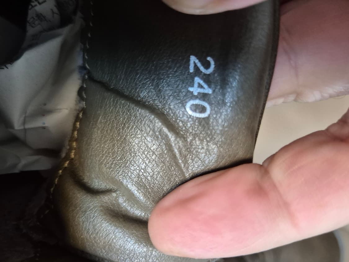 이태리 바이네르  양털 스니커즈 하이 여성 240 상품이미지9