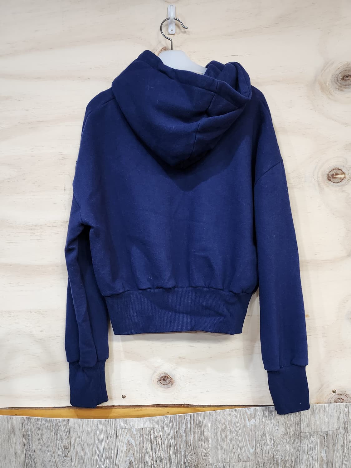 364) 여성 기모 크롭 후드티 상품이미지2