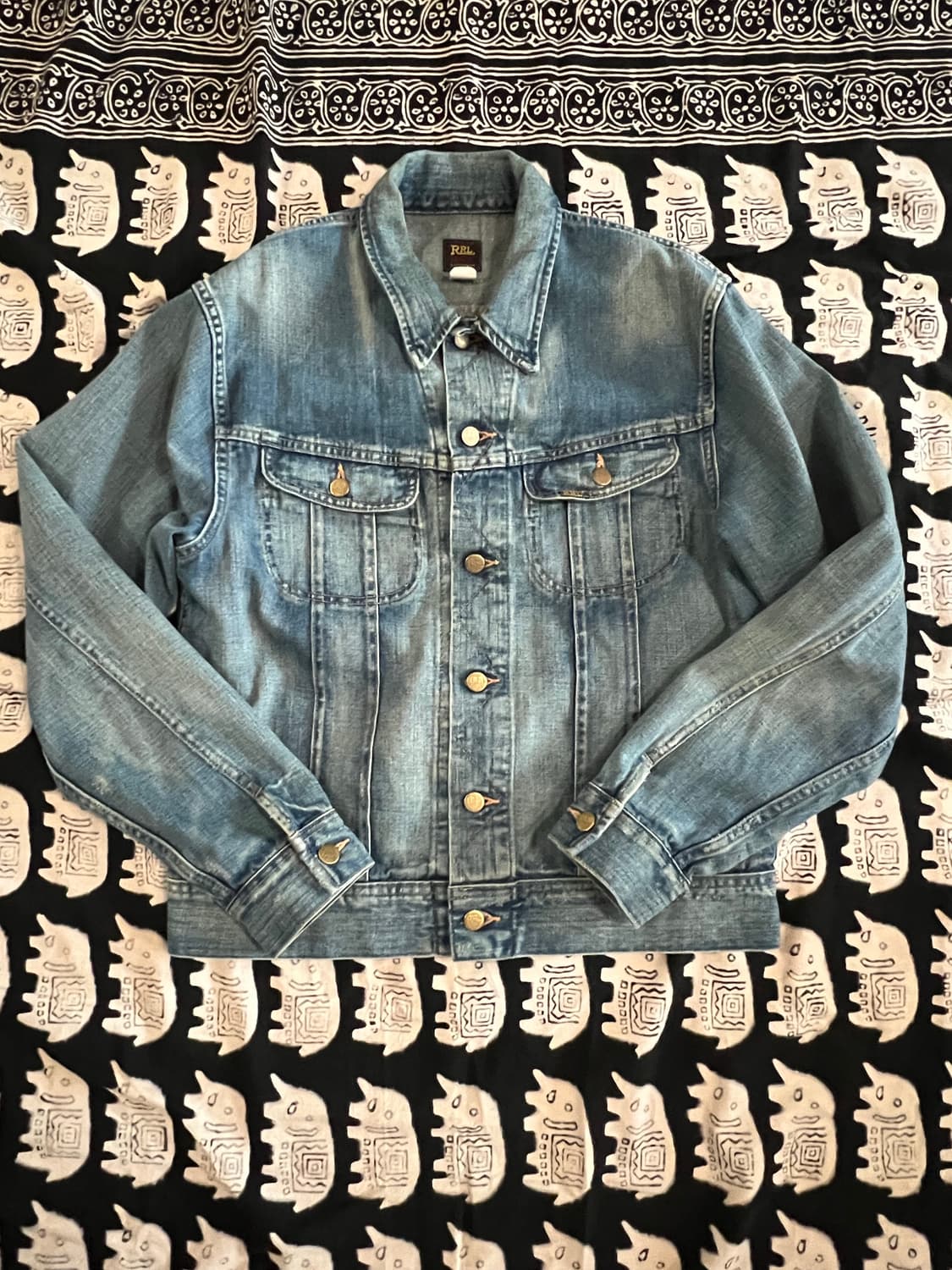 RRL LOT 271 리랜드 데님 자켓 M 더블알엘 데님자켓 상품이미지1