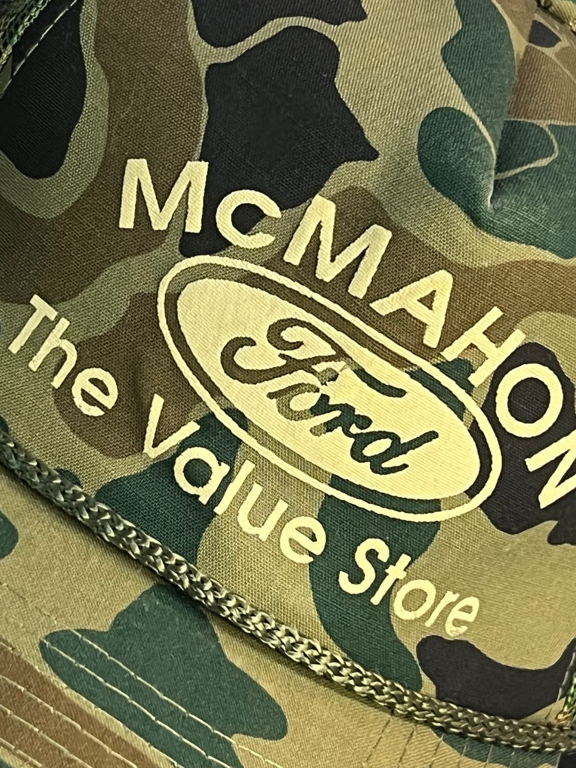 00's Ford Camo Trucker Hat 상품이미지1