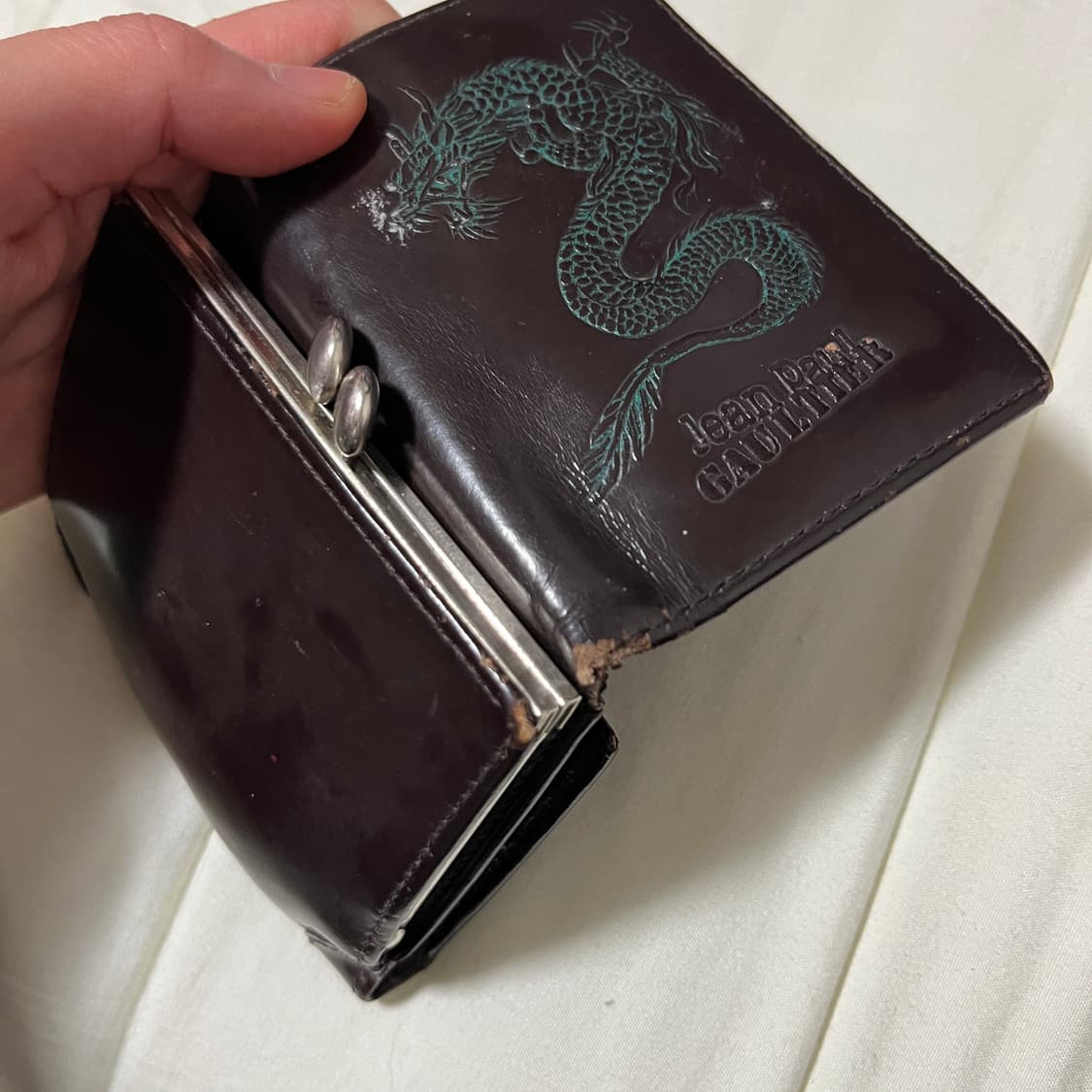 빈티지 장폴고티에 드래곤 지갑 유니섹스 상품이미지6