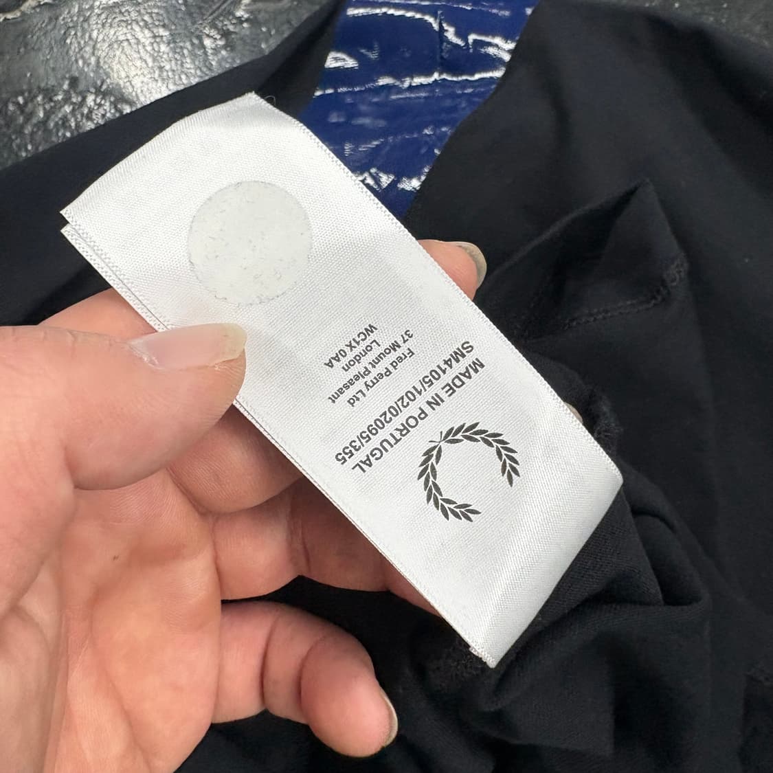 (100)라프시몬스 x 프레드페리 테이핑롱슬리브 상품이미지7