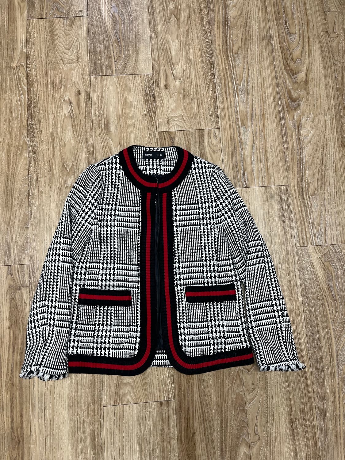 미쏘 오픈 트위드 자켓 상품이미지1