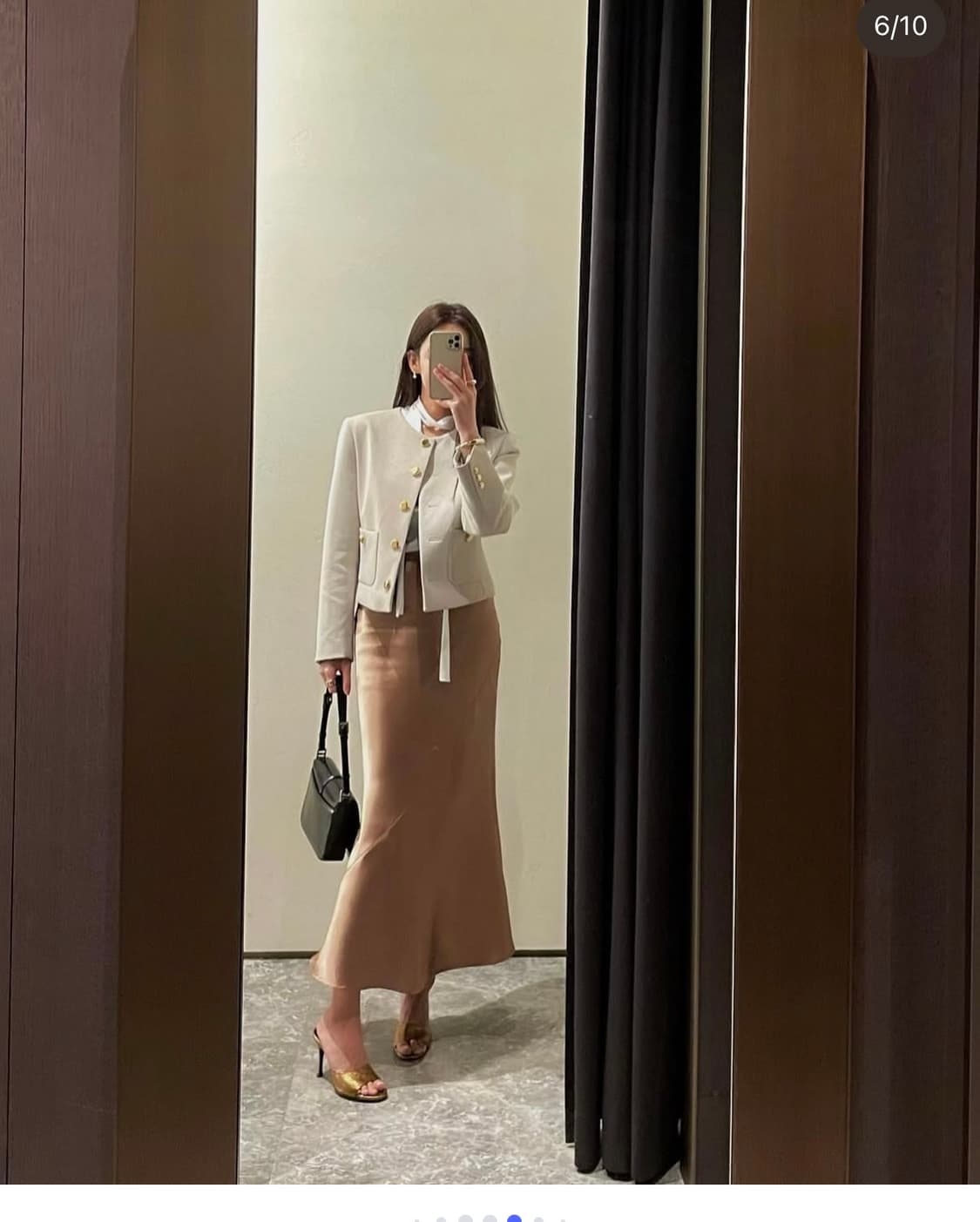 Mud Round Jacket Light Gray 상품이미지1