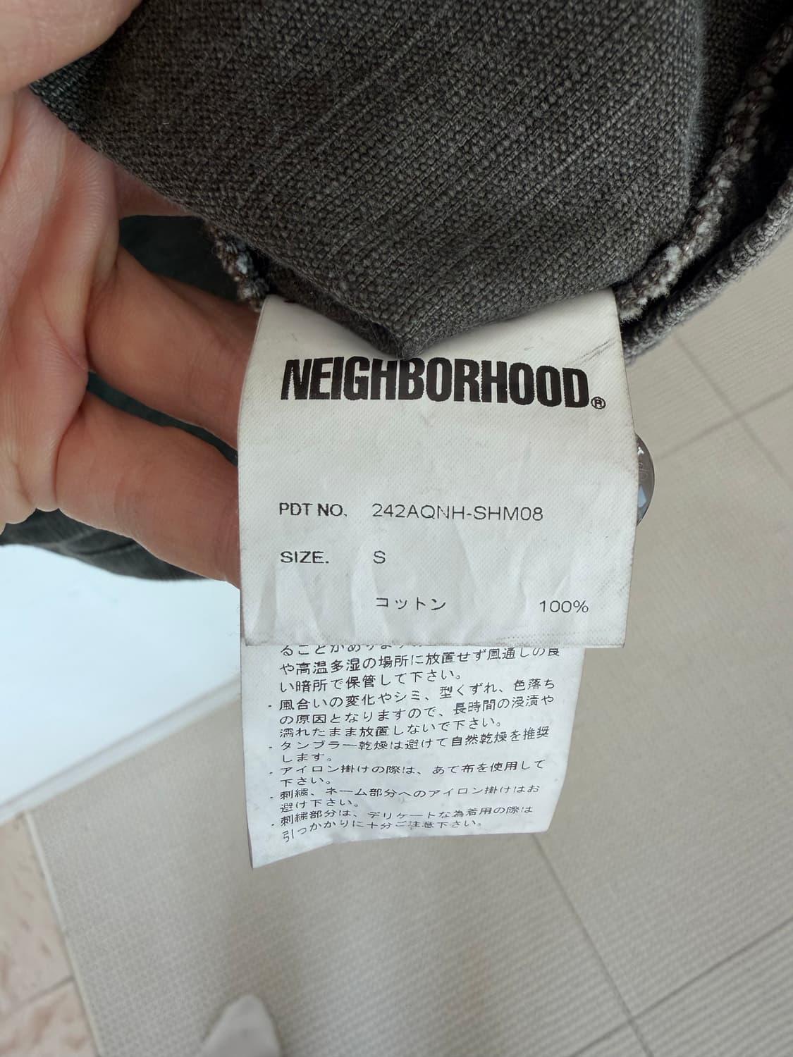 네이버후드 셔츠  상품이미지3