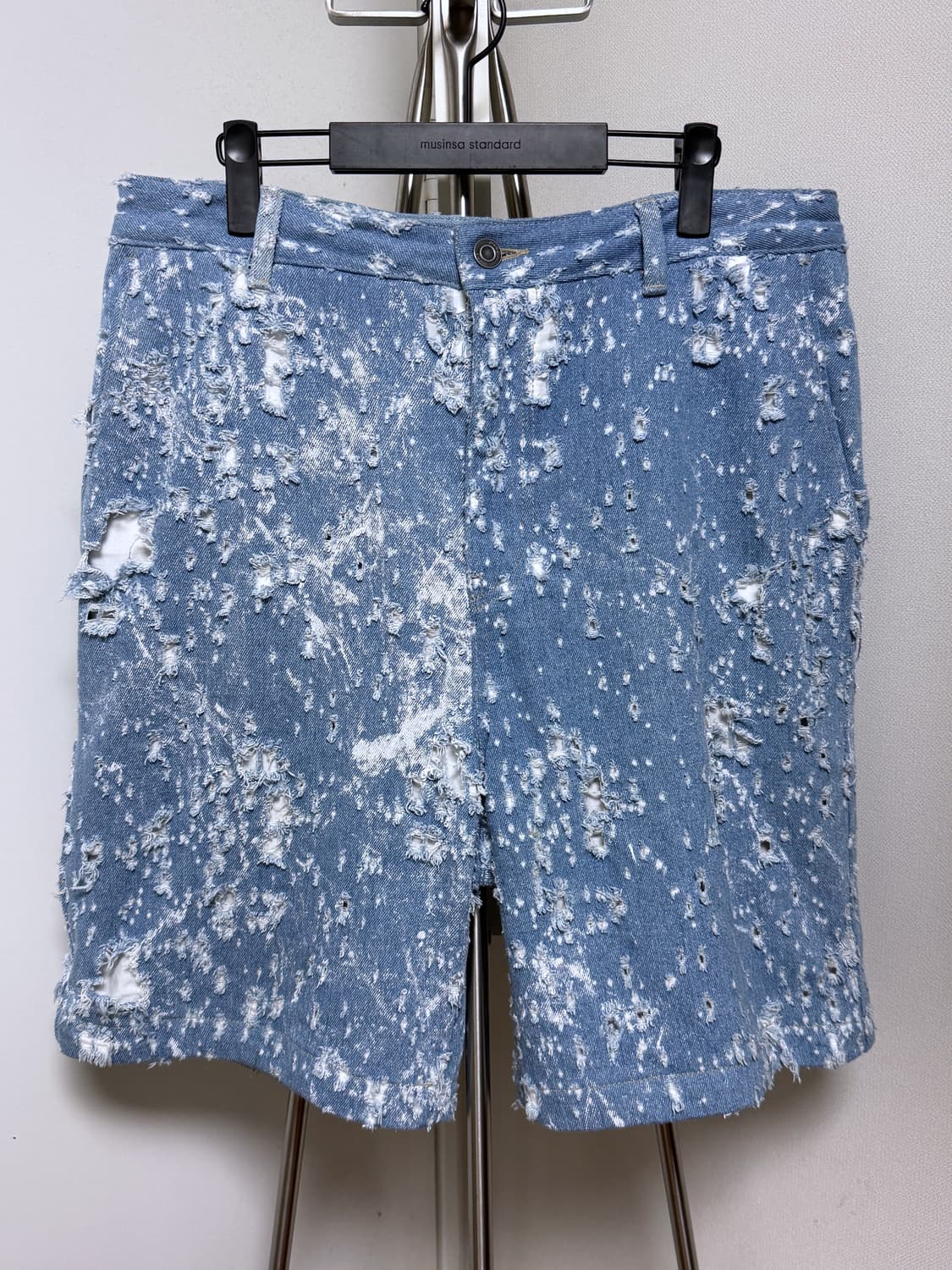 준지 24ss core 컬렉션 데미지 데님 셋업 50, 48 상품이미지7