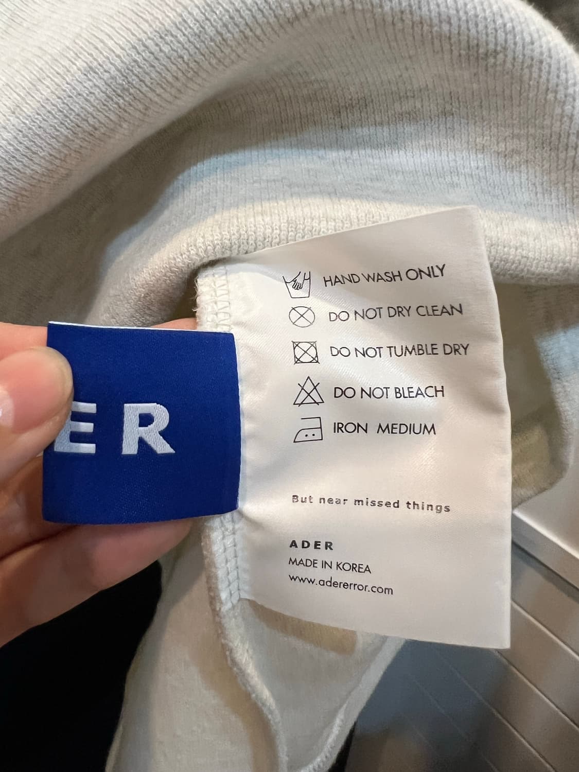 아더에러 20FW 하프집업 맨투맨 스웻셔츠 상품이미지6