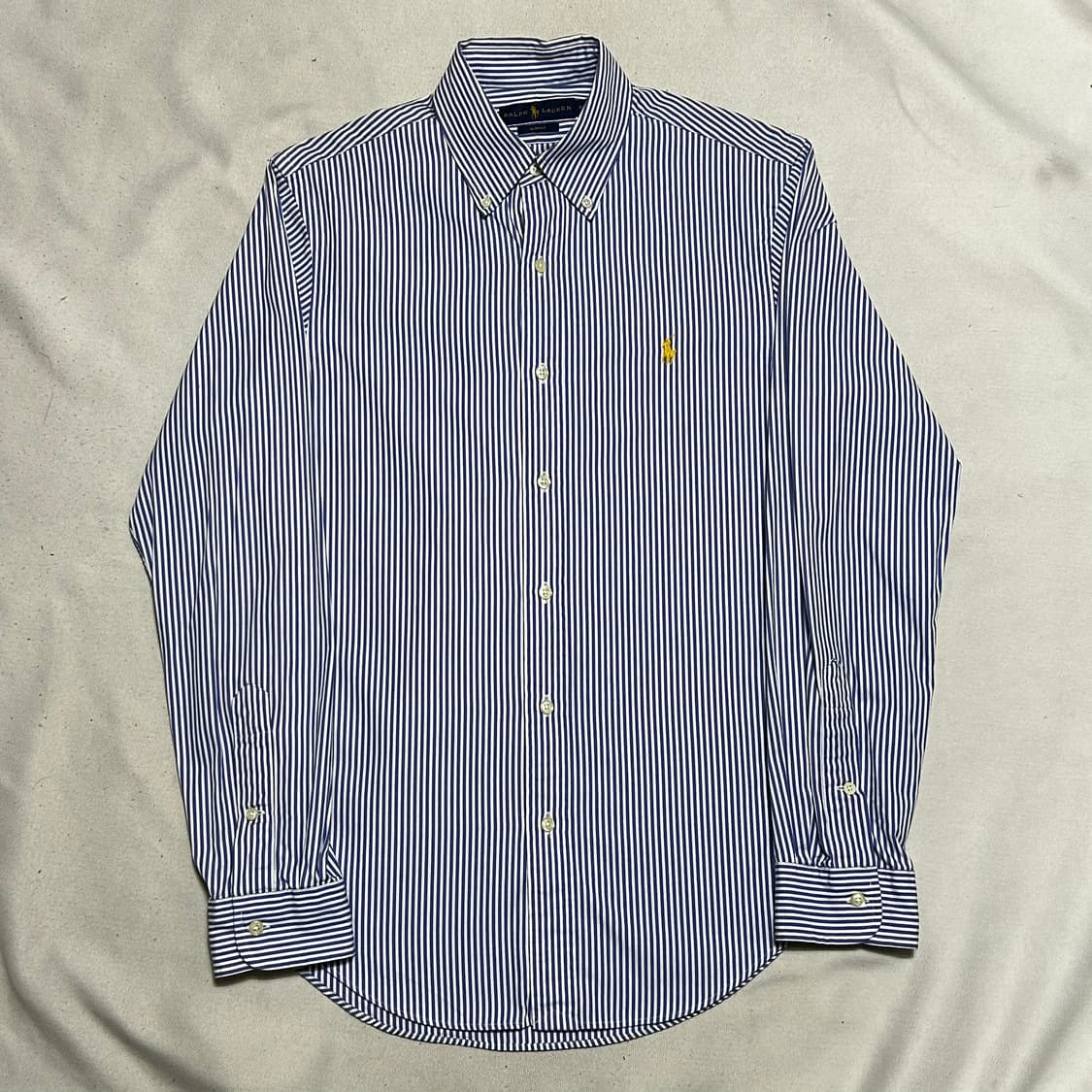 S 폴로 랄프로렌 블루 스트라이프 셔츠  상품이미지2