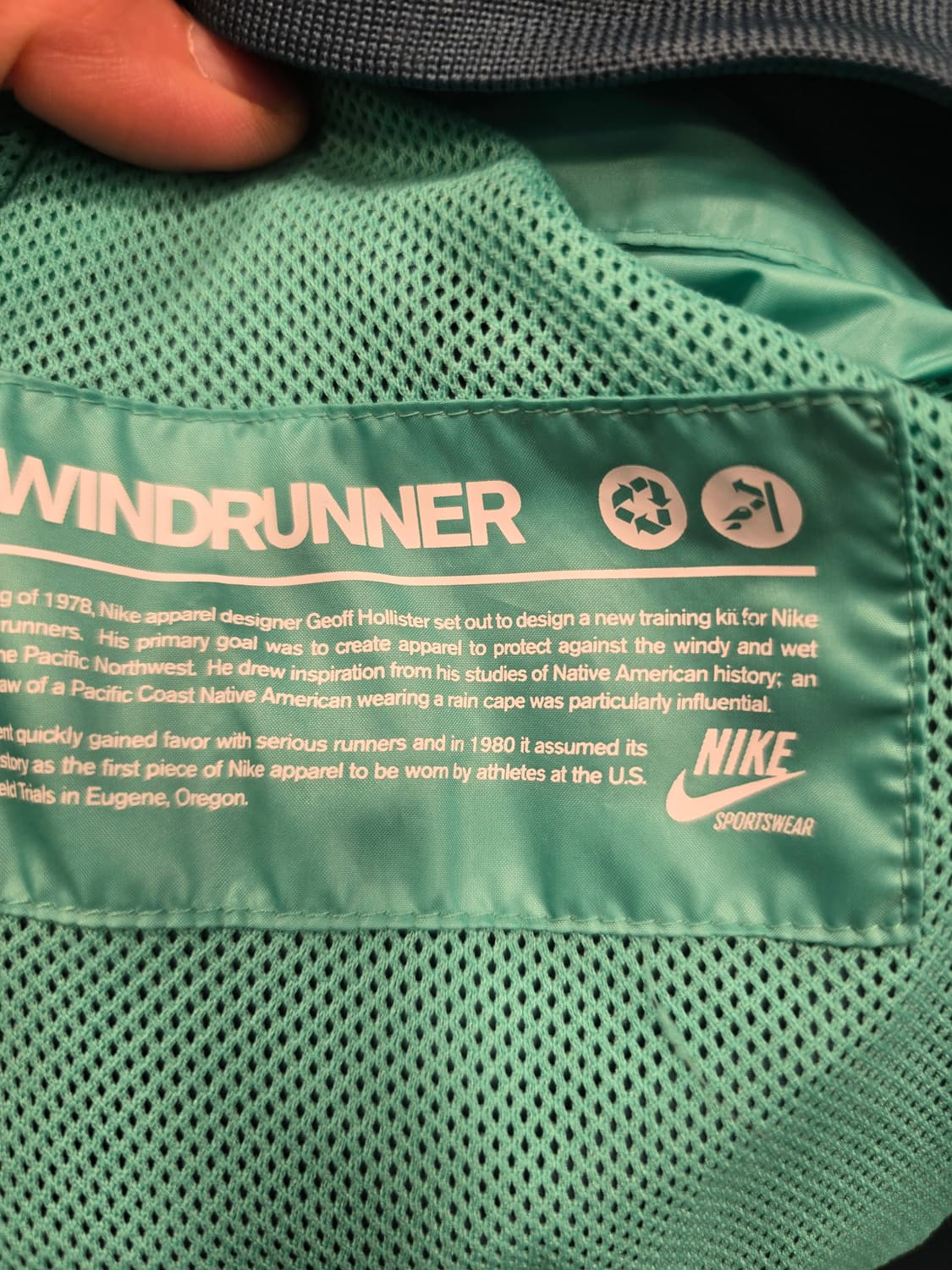 나이키 바람막이 자켓 M (55~66) 상품이미지7