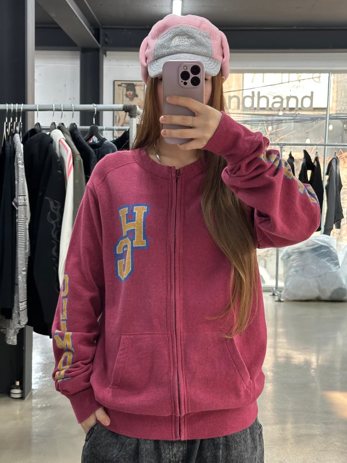 히스테릭글래머 90s 코튼 블루종 집업 상품이미지3