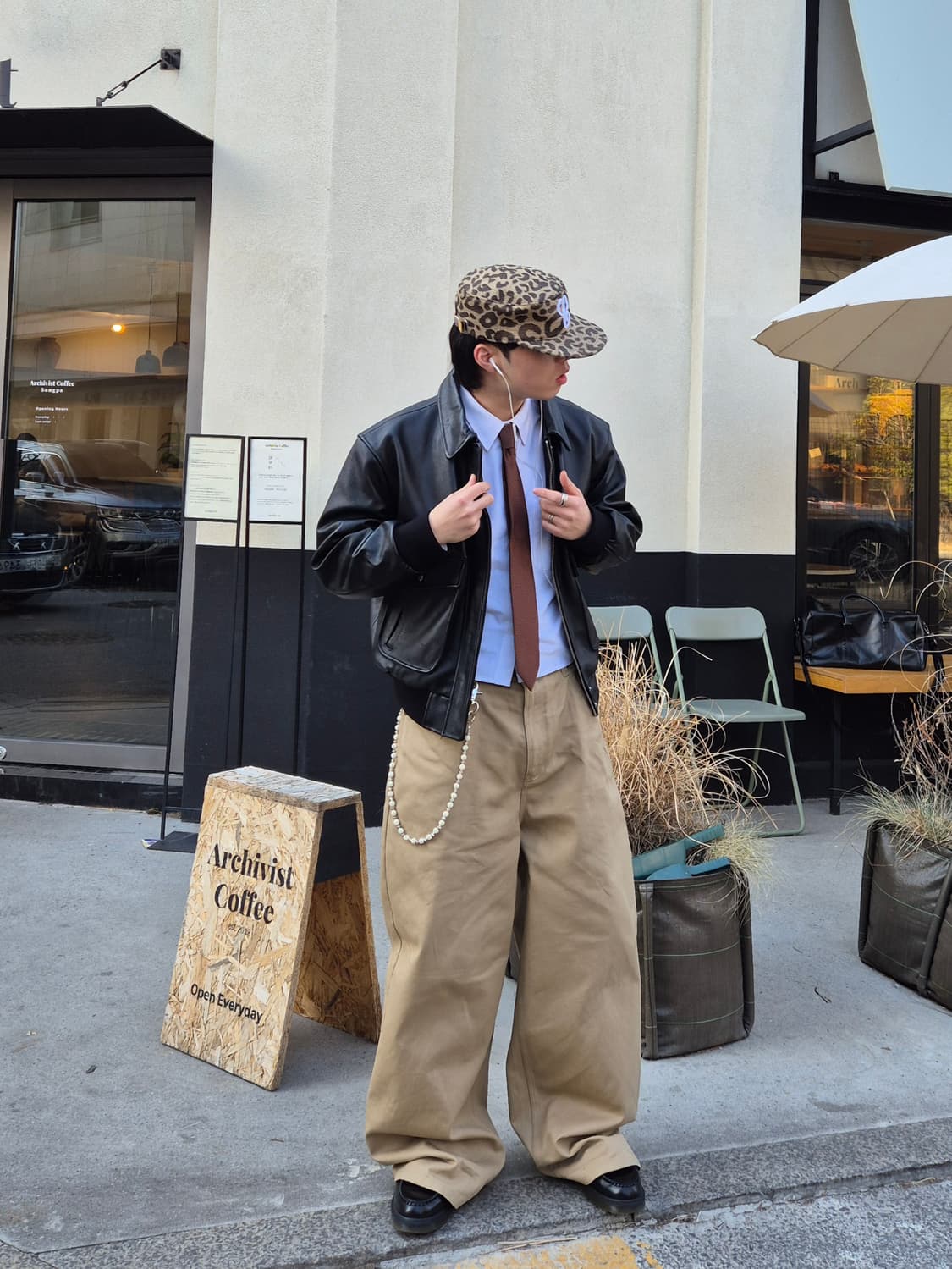 Lofi 제플린 맥스 와이드 치노 팬츠 (베이지) XL사이즈 상품이미지6