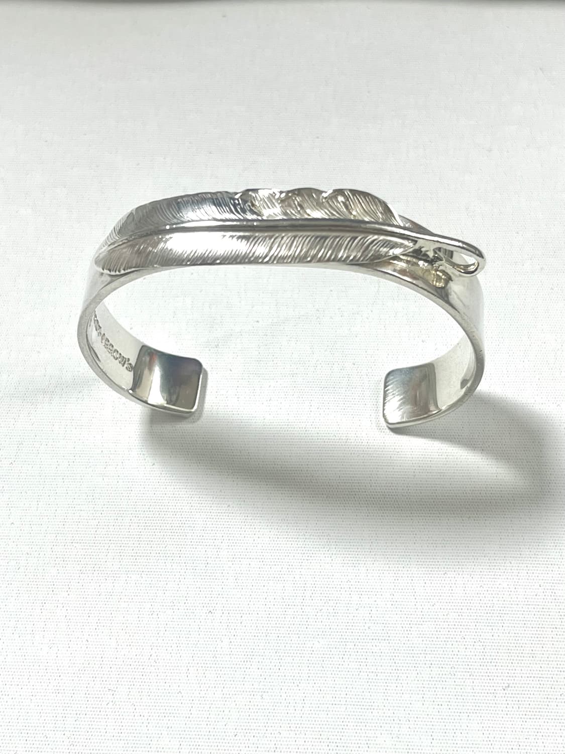 (M) BR-020 퍼스트애로우즈 깃털 플랫 뱅글(팔찌) 상품이미지1