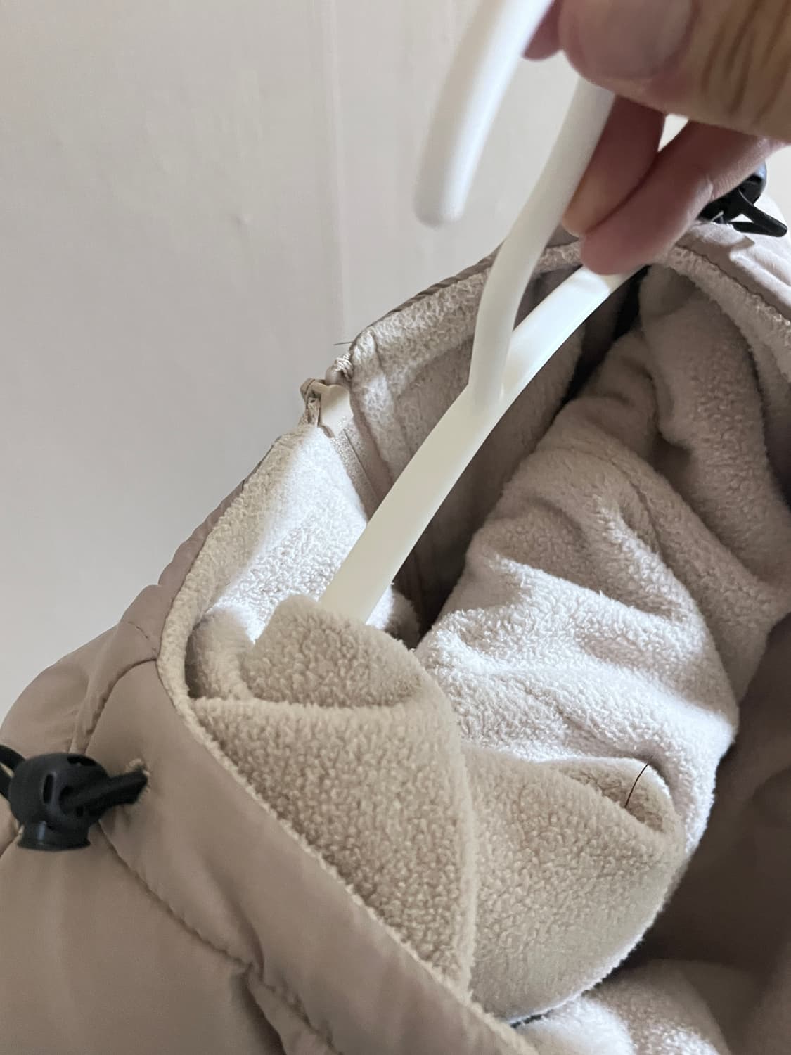 산산기어 플리스 자켓 베이지 상품이미지5