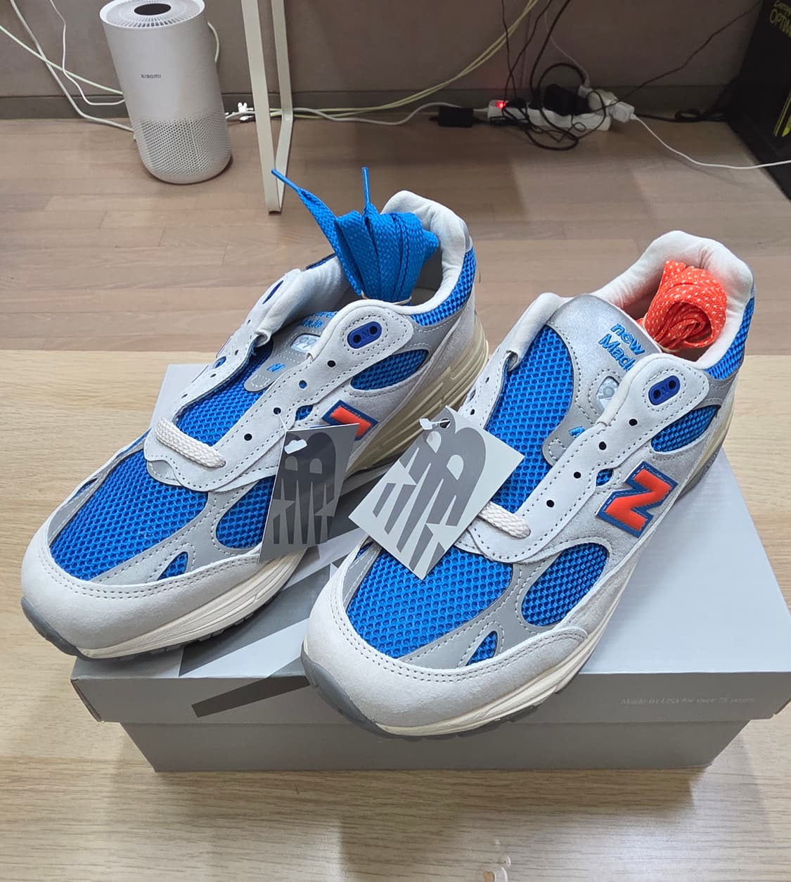 [새제품,265]뉴발란스 키스 메디슨스퀘어 993 그레이매터 상품이미지1