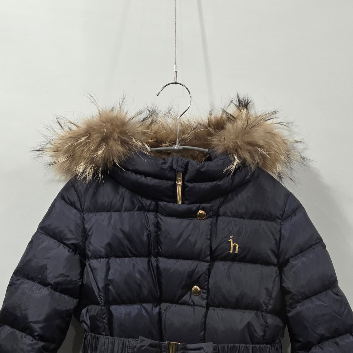 헤지스 키즈 구스다운 패딩 130(9Y) 상품이미지2