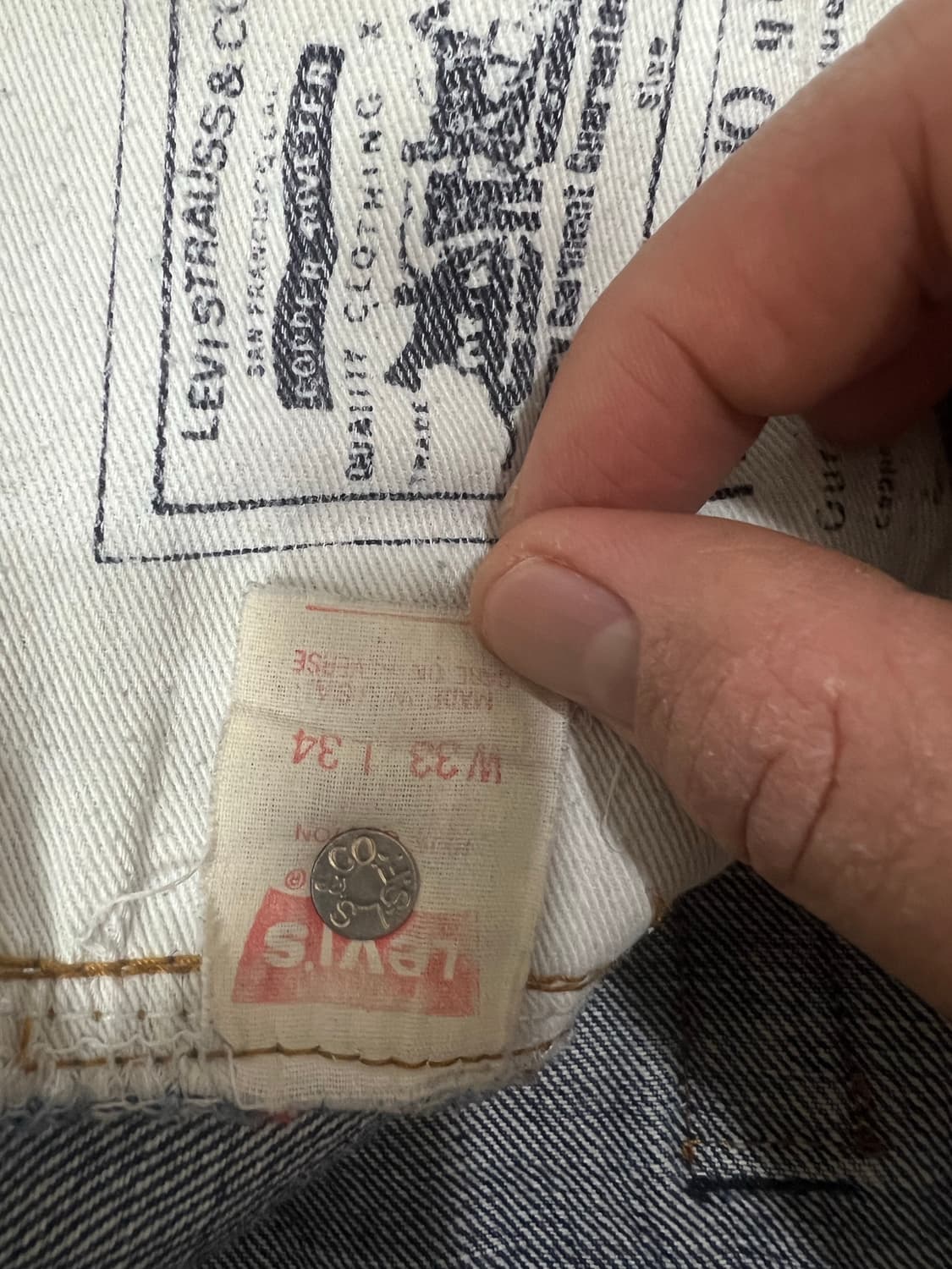 리바이스 made in U.S.A 데님 상품이미지4