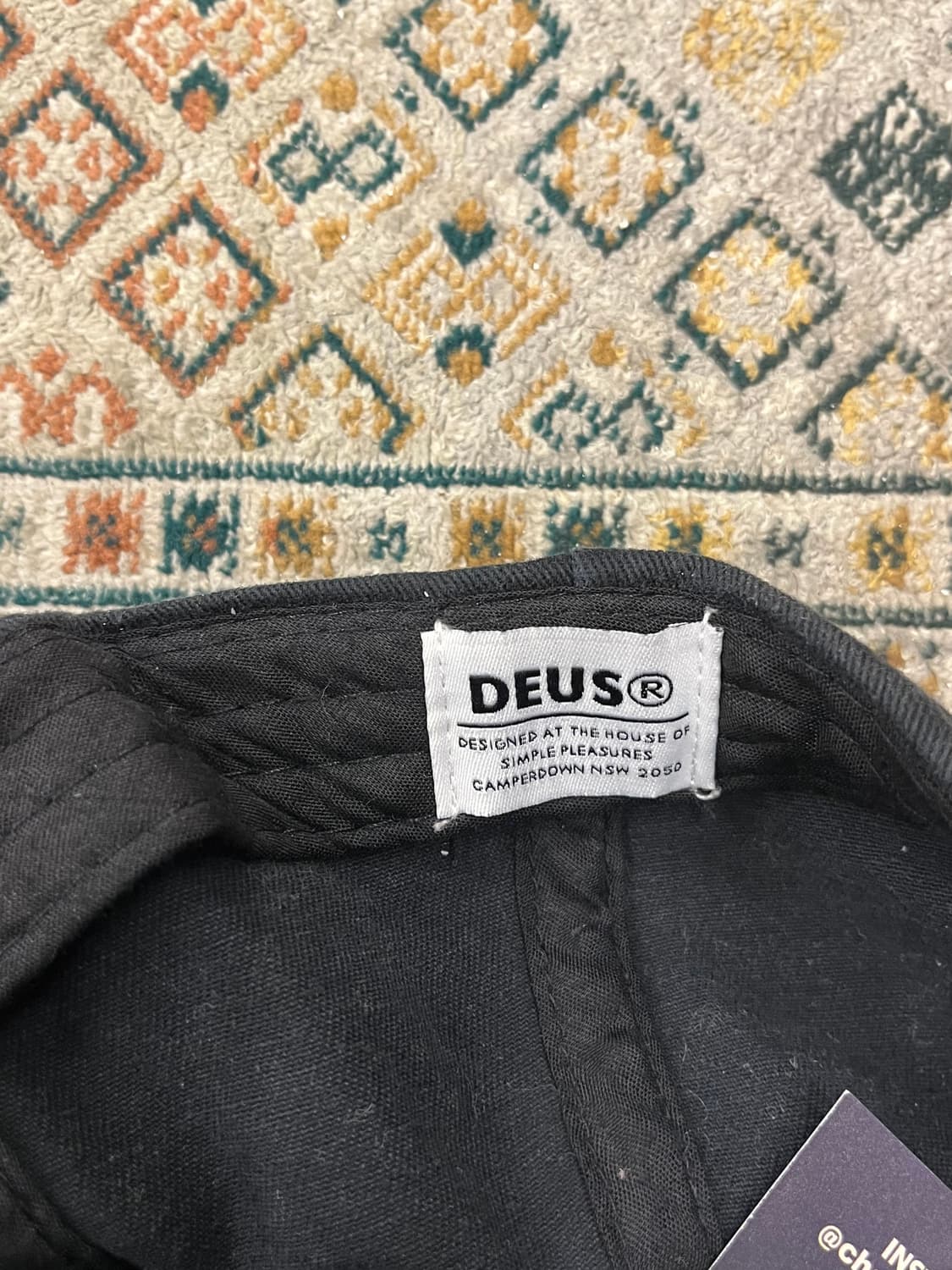 데우스 엑스 마키나 볼캡 블랙 #csz3027 상품이미지2