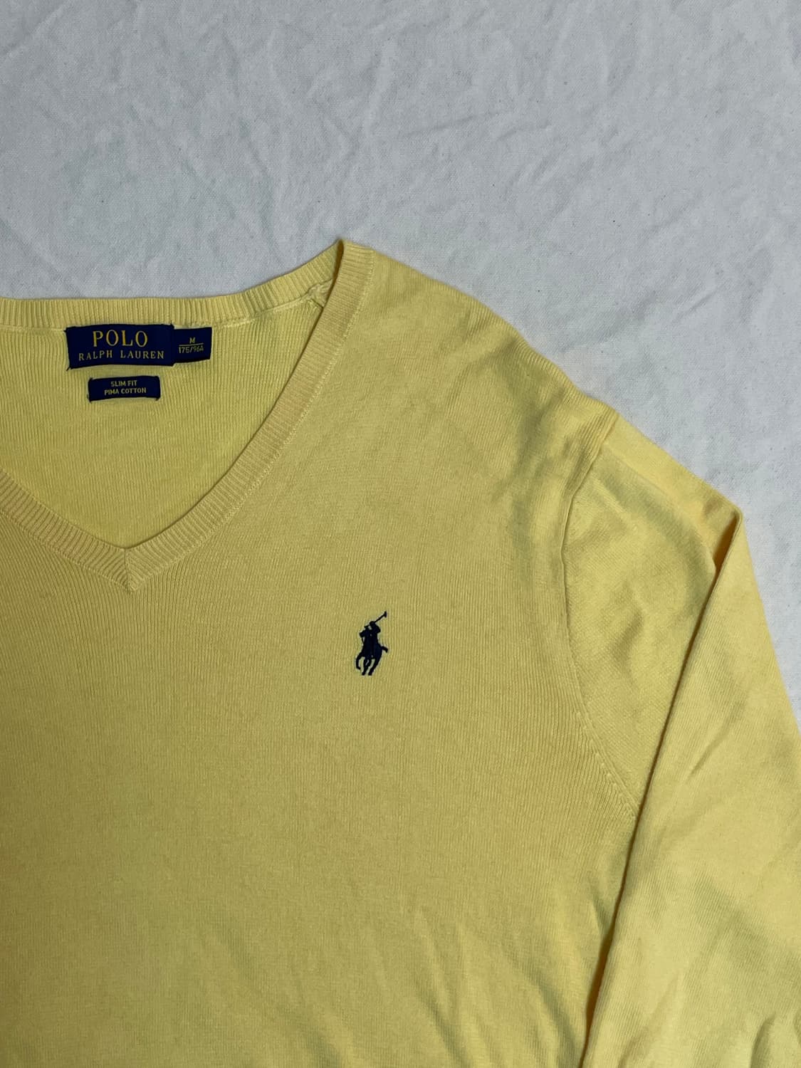 폴로 브이넥 니트 상품이미지3