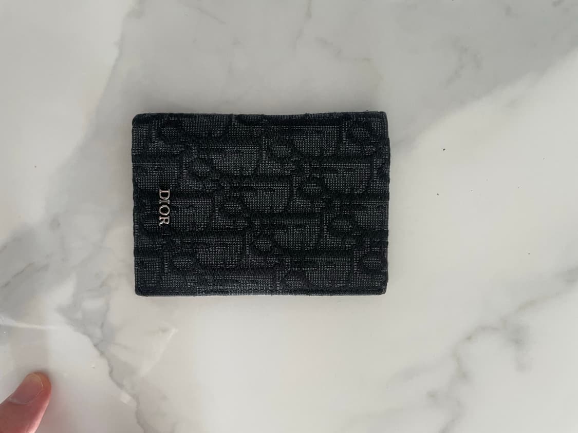 디올 오블리크 카드 반지갑 상품이미지1
