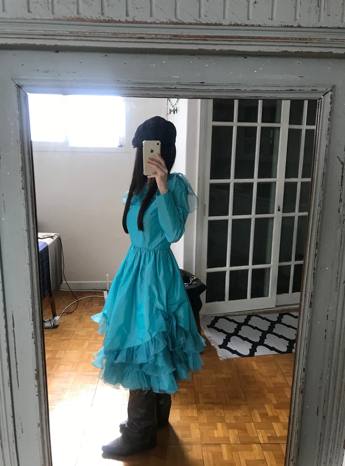  vintage frill dress 상품이미지4