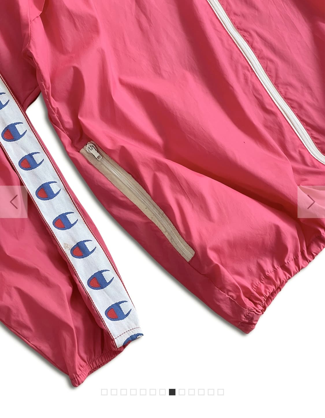 빈티지 챔피온 후드 바람막이 리버스위브 후드집업 상품이미지7