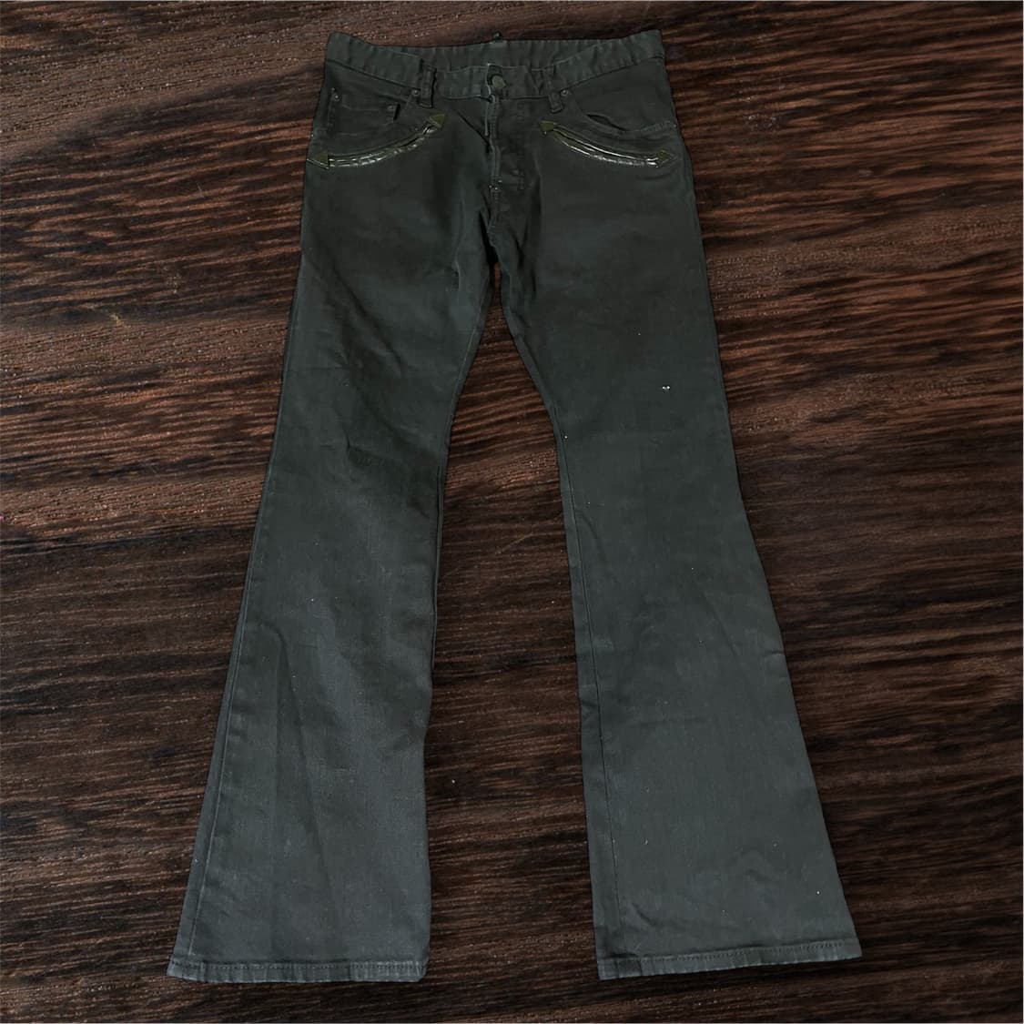 18ss Black Bull Cropped Flare Jeans 상품이미지1