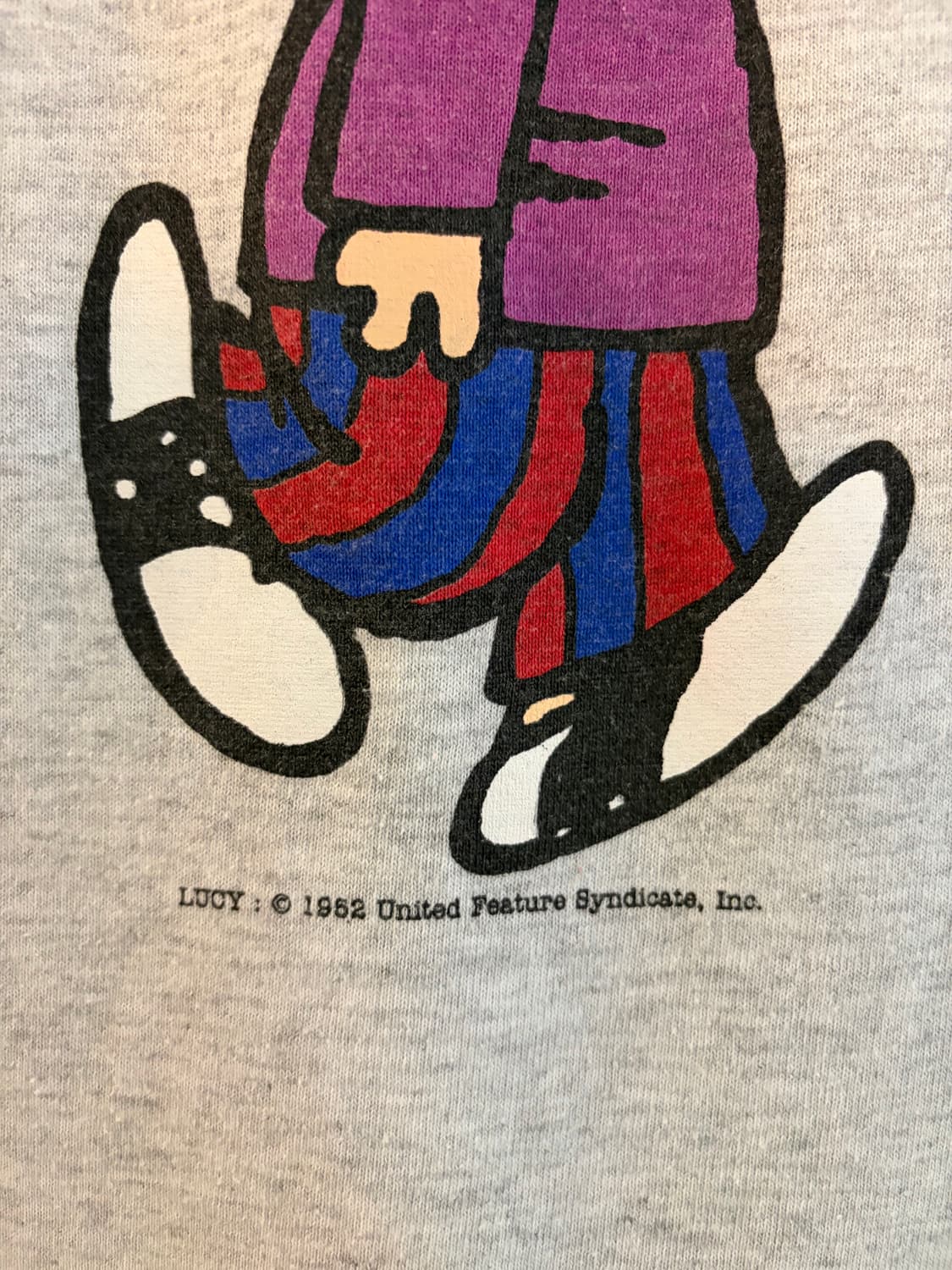 90s snoopy peanuts T 빈티지 스누피 루시 티셔츠 상품이미지4
