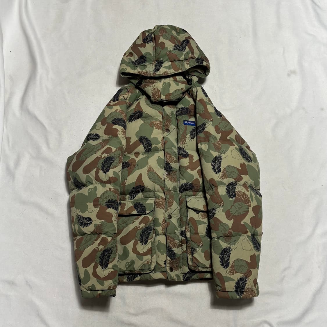 M 펜필드 USA 카모플라쥬 패턴 구스 다운 패딩 상품이미지2