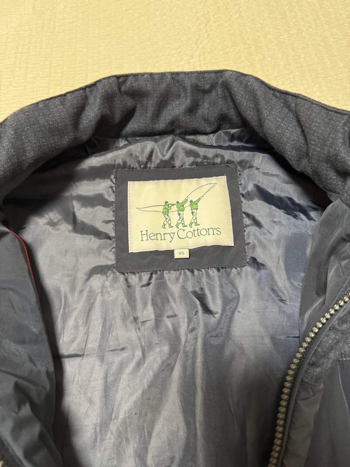 헨리코튼 파일럿 자켓 팝니다 상품이미지3