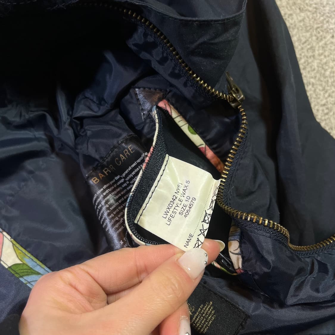 바버 x 모리스앤코 왁스자켓 상품이미지5