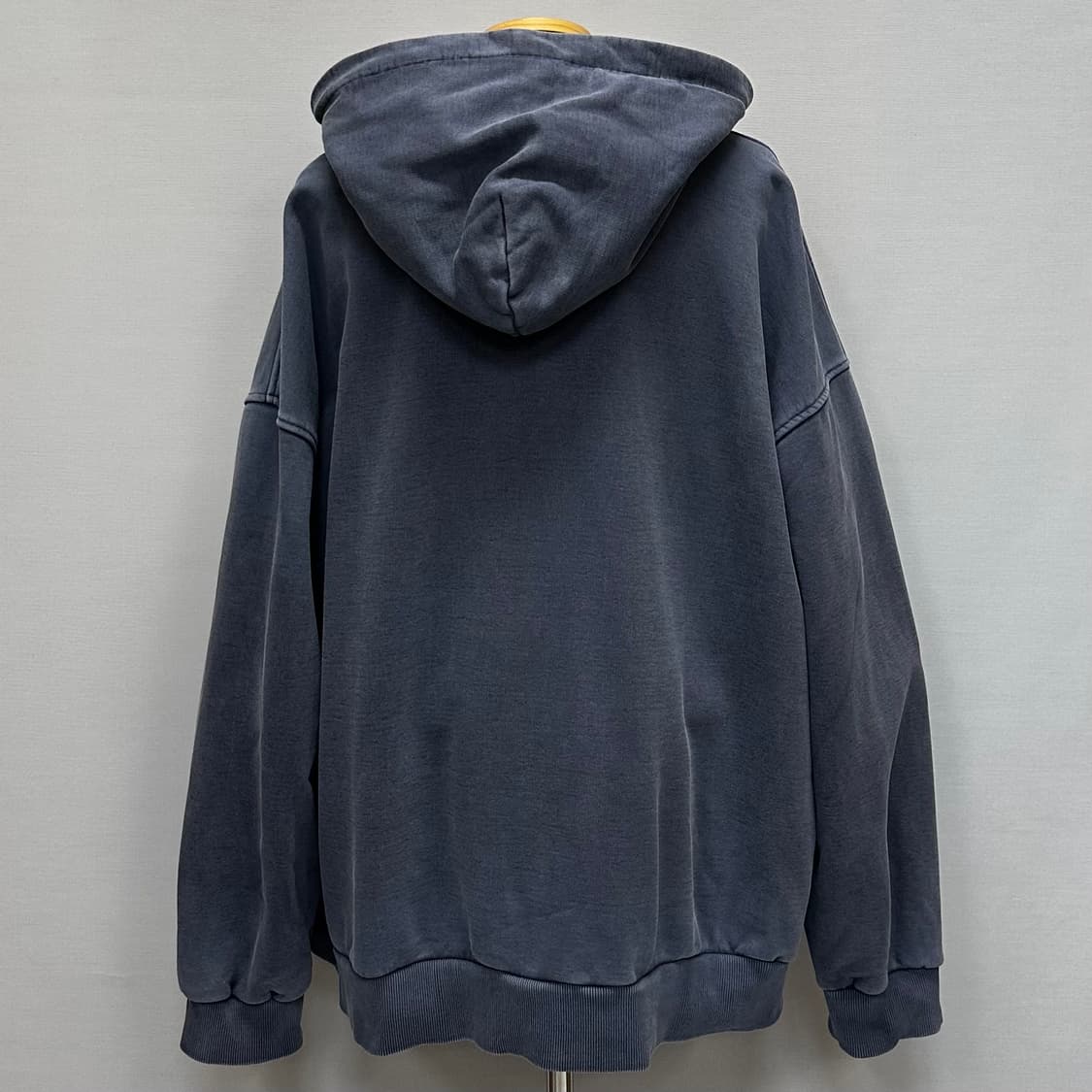 우영미 페인티드 로고 다잉 후드 집업 (110)  상품이미지2