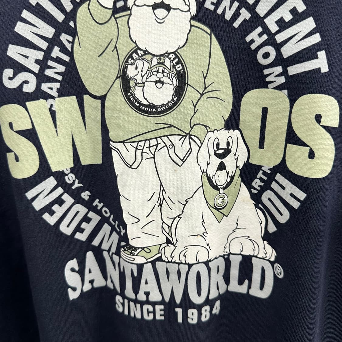 100 산타월드 남자 루즈핏 맨투맨 상품이미지7