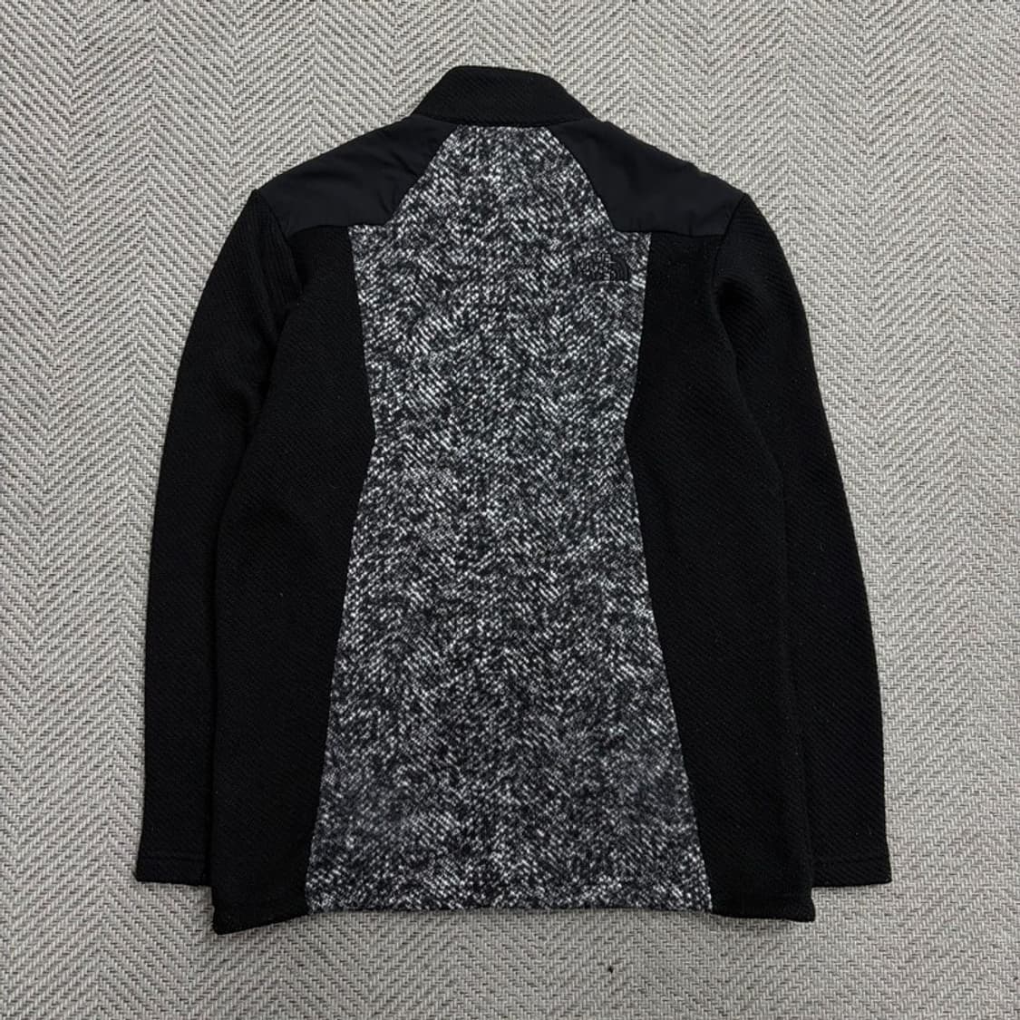 노스페이스 블랙 보카시 니트 집업 v1705 상품이미지2