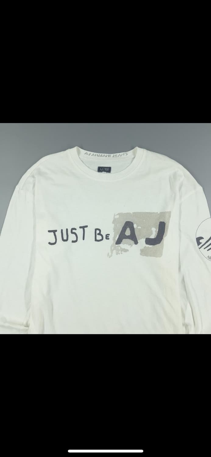 ARMANI WHITE LONG SLEEVE  상품이미지6
