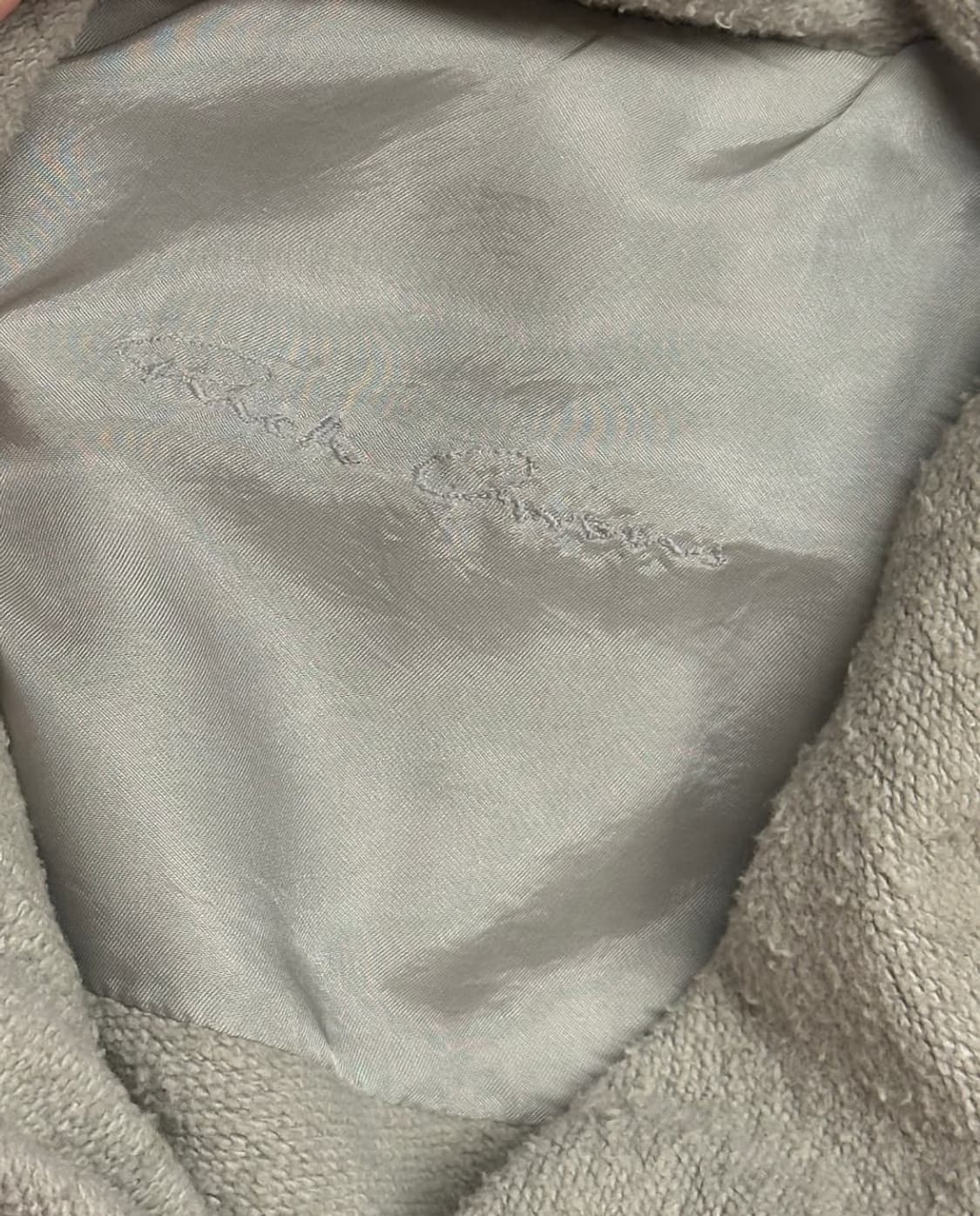 릭오웬스 가죽 자켓 베이지 상품이미지5