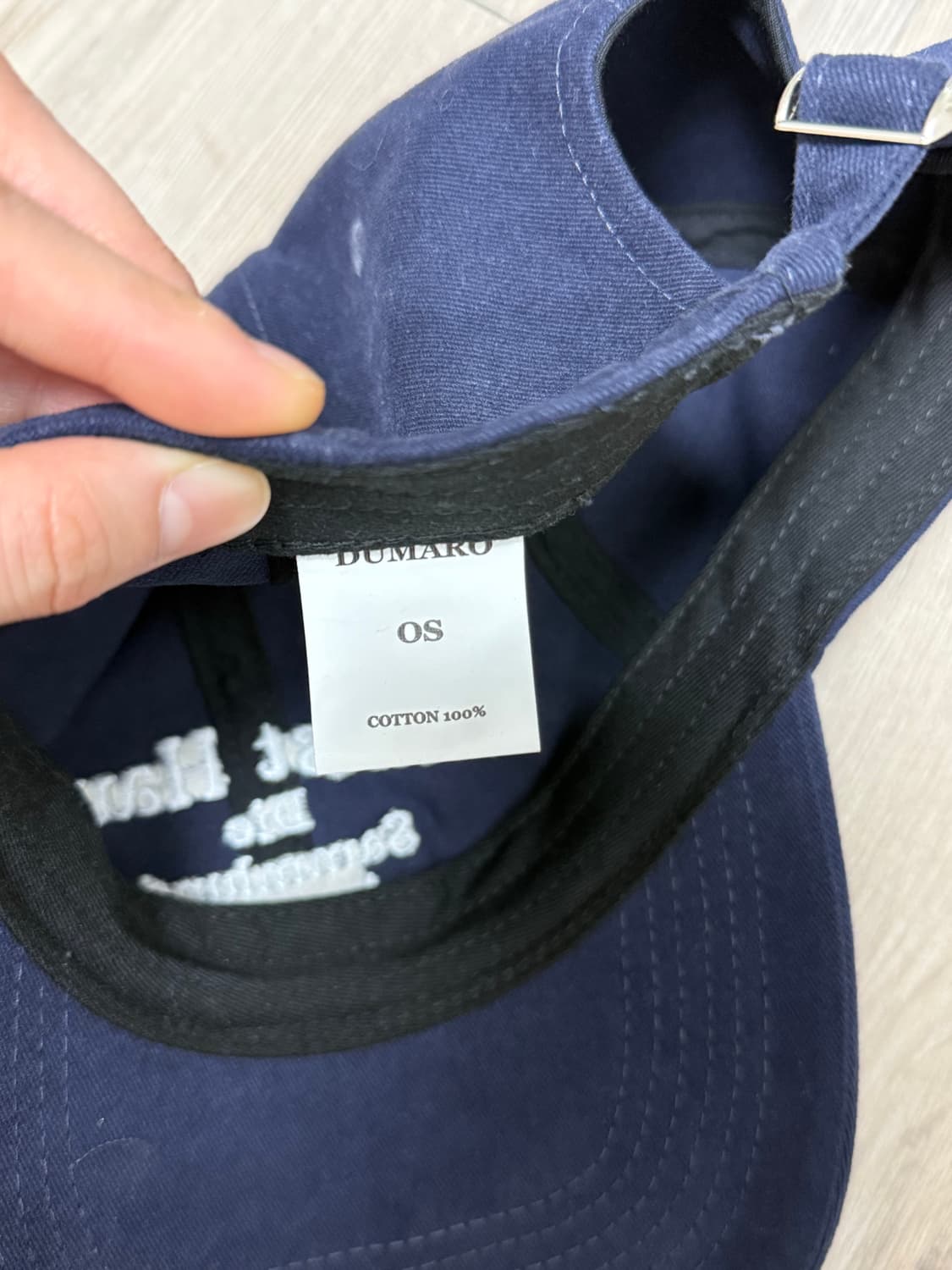 쿤스트하우스 볼캡 상품이미지4