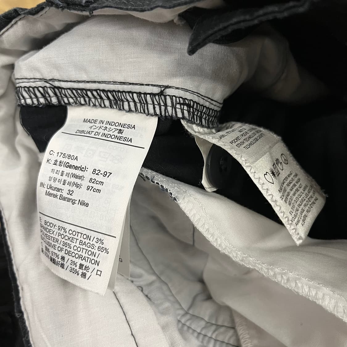 [정품/32] 나이키 SB 블랙 카고 팬츠 b19 상품이미지8