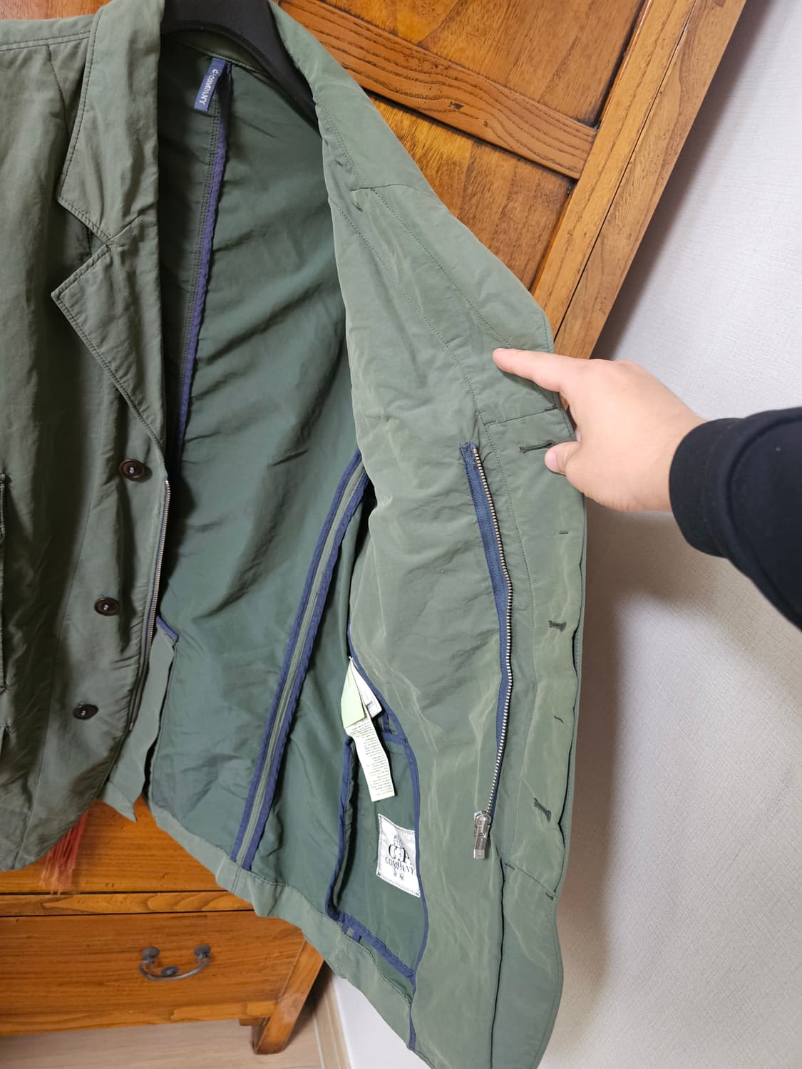 씨피컴퍼니 블레이저 자켓 팔아요 국내매장 정품 cp 상품이미지4