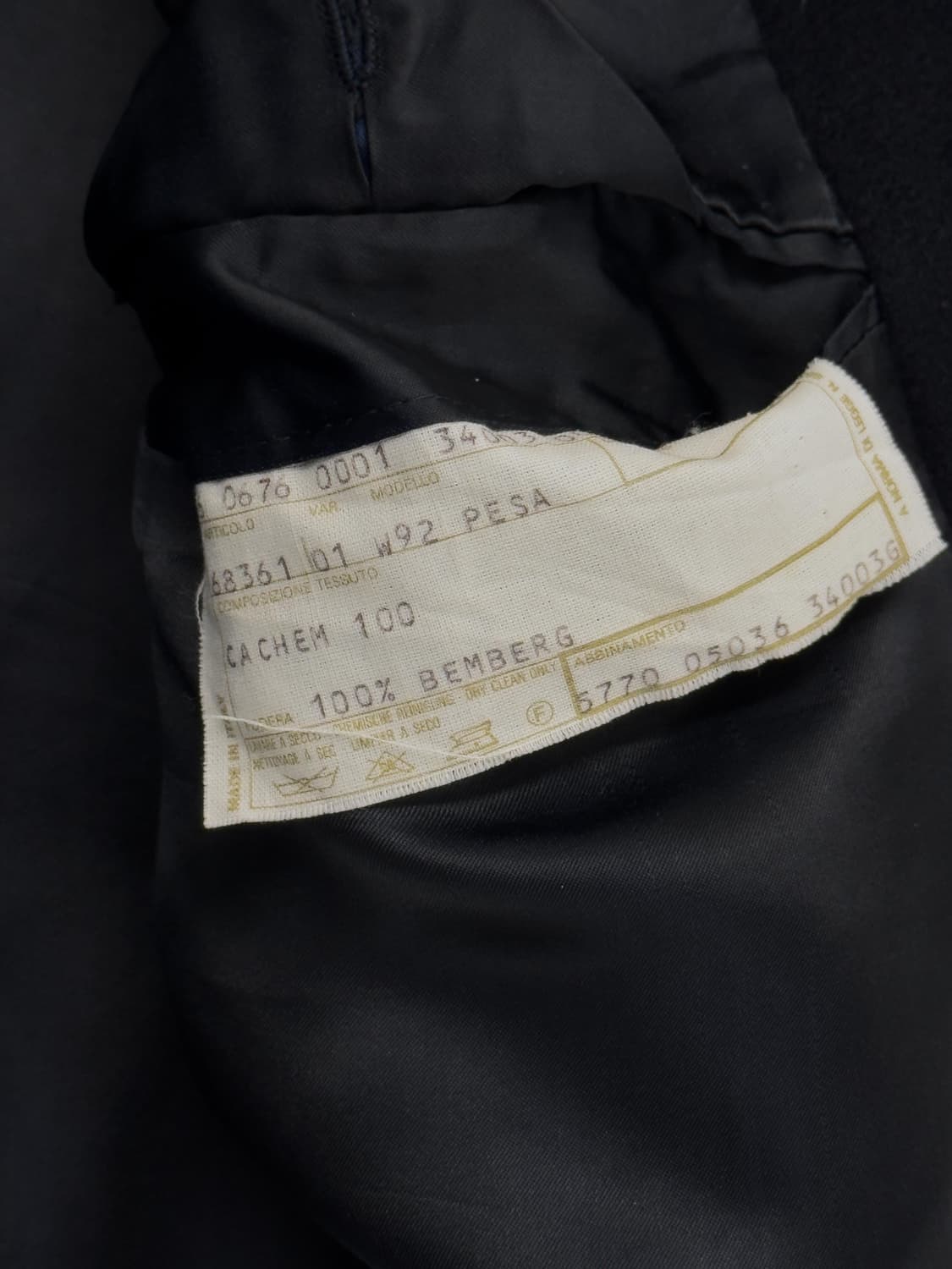 90's 지방시 캐시미어 코트 상품이미지8