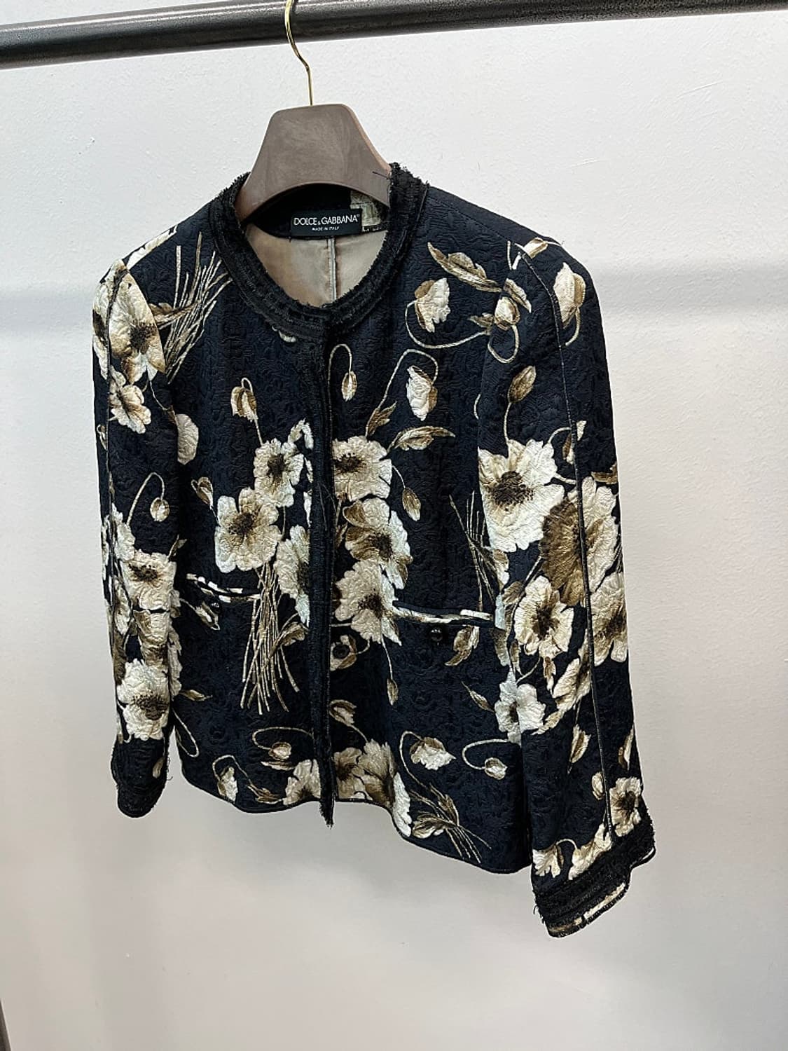 여) 돌체앤가바나 플라워 트위드자켓 상품이미지1