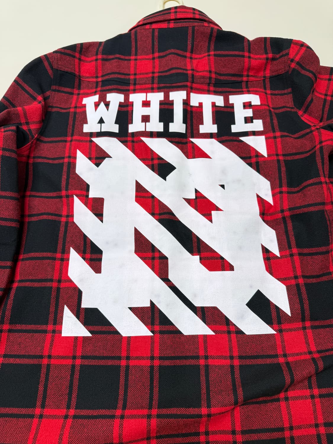 오프화이트 14fw 리오더 플란넬 L 상품이미지2