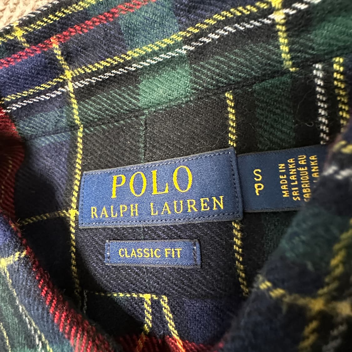 POLO RALPH LAUREN elbow patch checkshirt 상품이미지3