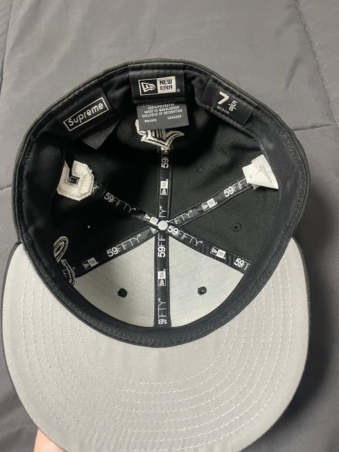 슈프림 멀티 s로고 뉴에라 블랙 758 판매합니다 상품이미지7