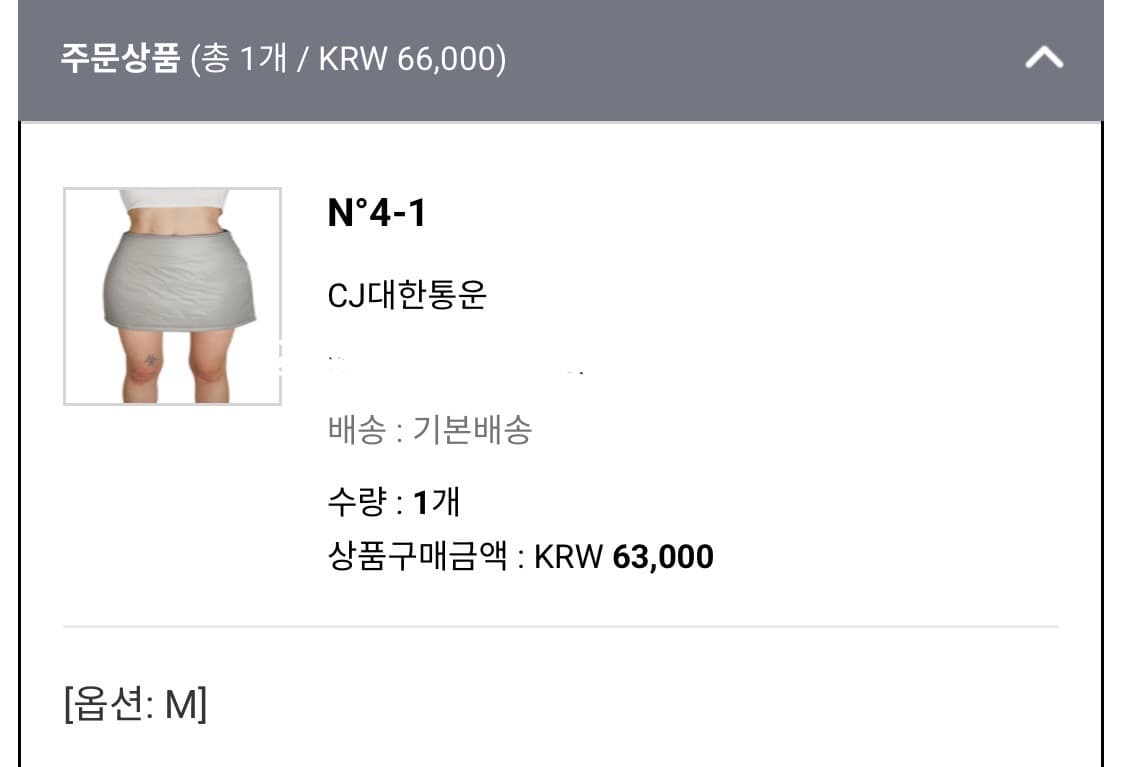 N°4-1 패딩치마 상품이미지4