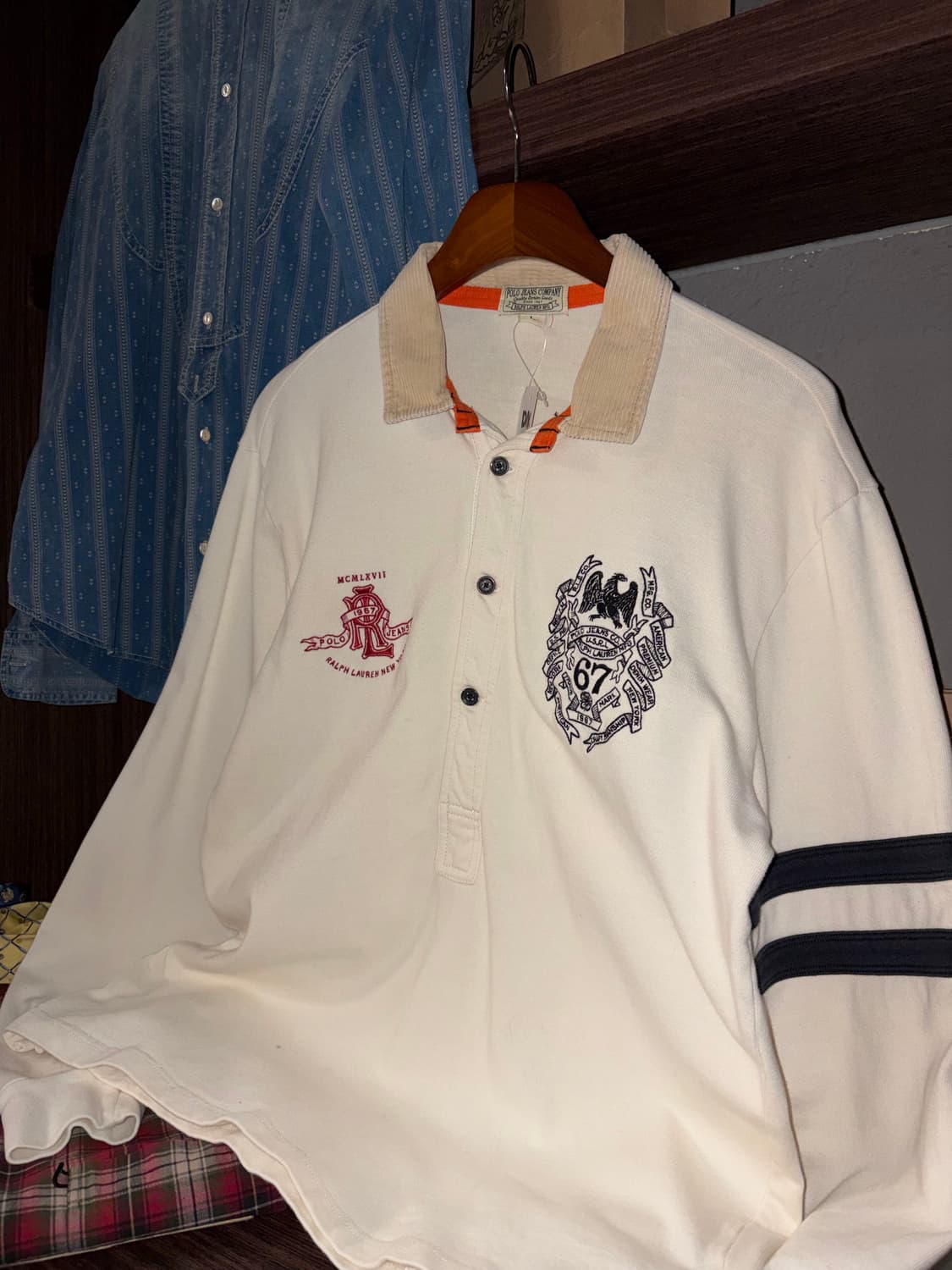 폴로 랄프로렌 코듀로이 카라티셔츠 상품이미지1