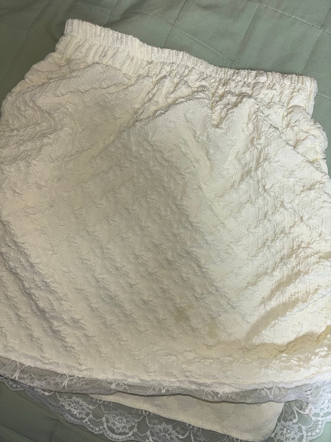 레이스 레이어드 스커트 상품이미지2