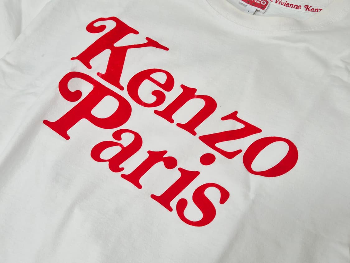 겐조 베르디 벨벳 로고 반팔 티셔츠 상품이미지2