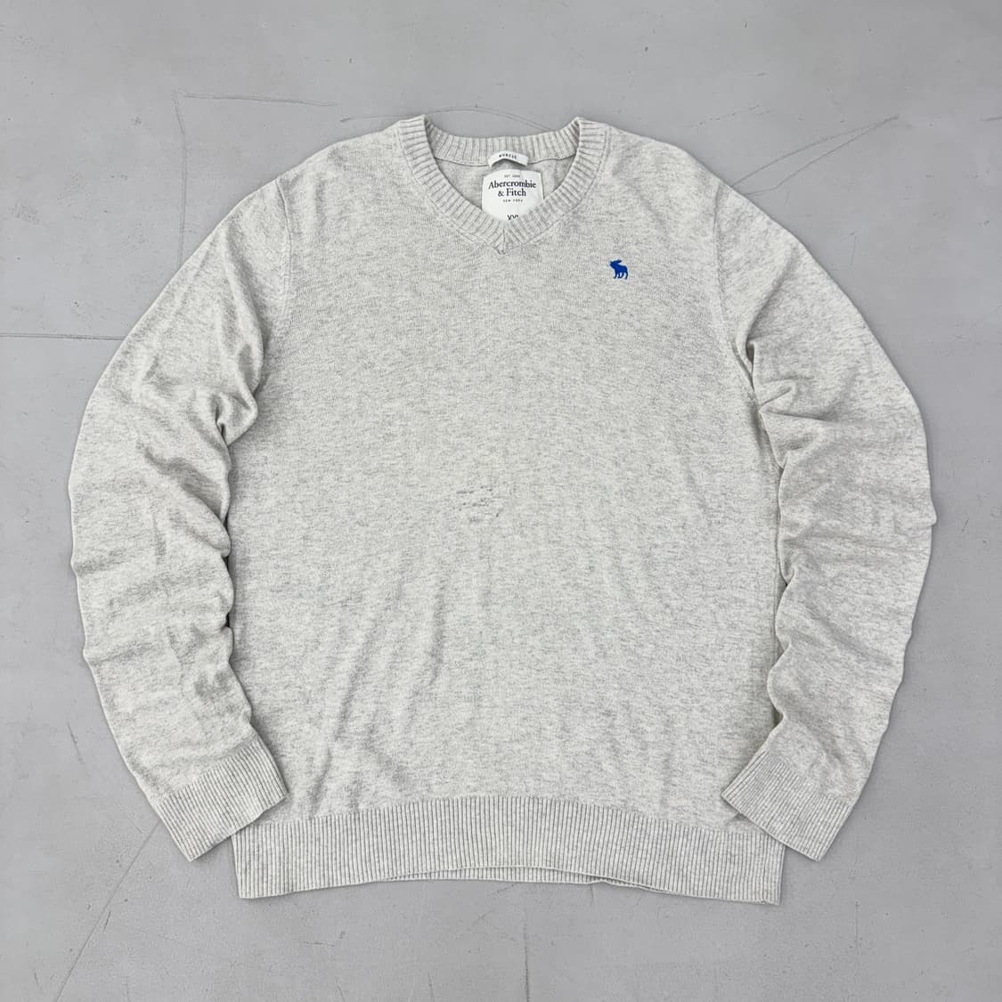 아베크롬비 Y2K 사슴 순록 로고 니트 상품이미지2