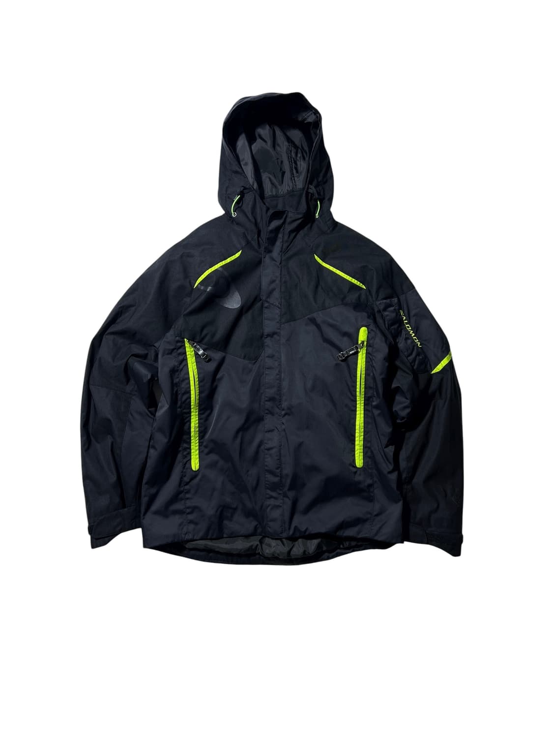 살로몬 재팬 바람막이 빈티지 네온 윈드브레이커 L 상품이미지1