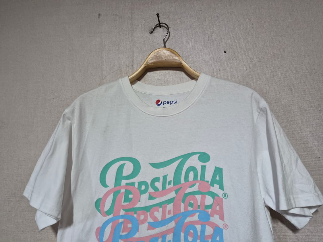PepsiCola 펩시콜라 로고 화이트 XL 상품이미지3